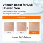 DearKlairs Vitamin C Serum – Korean Brightening Daily Serum for Even Skin Tone & Dark Spot Care, EGF Peptides, 5% Pure Vitamin C & Niacinamide, Sensitive Skin-Friendly, 1.18 Fl Oz - Image 5