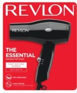 Revlon Compact Hair Dryer | 1875W Lightweight Design, Perfect for Travel, (Black) - Image 6
