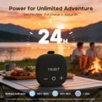 Tribit StormBox Micro 3 Portable Bluetooth Speaker, 13W, IP68, 24H Playtime | Bike Speaker, BT6.0, Magnetic & Strap, XBass, Custom EQ, Wireless, Waterproof, TWS Pairing, Outdoor, Home, Hiking, Black - Image 5