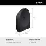 Samsung HW-LS50H Music Studio 5 Wireless Smart Speaker, Wi-Fi & Bluetooth Connectivity, Wireless Dolby Atmos, Q-Symphony, Smart Integration, Adaptive Sound, Alexa Built-in (2026 Model) - Image 3