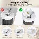 Table Facial Steamer, Face Steamer with Extendable Arm Nano Ionic Steamer for Home Salon Spa or Personal Care - Image 7