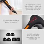 HANGSUN Handheld Neck Back Massager for Pain Relief Deep Tissue, Double Head Full Body Percussion Massage MG400 for Shoulder, Leg, Foot, Muscles - Image 5