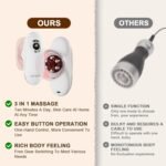 Electric Cupping & Gua Sha Massager, 3-in-1 Cellulite Remover for Legs, Lymphatic Drainage Massager with 9-Level Suction, Portable Body Sculpting Machine for Face & Body - Image 7