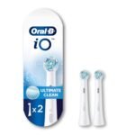 Oral-B iO Series Ultimate Clean Electric Toothbrush Replacement Brush Heads for an Oral-B Electric Toothbrush, 2 Count, White - Image 2