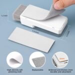 Keyboard Cleaning Kit Laptop Cleaner, All-in-1 Computer Screen Cleaning Brush Tool, Multi-Function PC Accessories Electronic Cleaner Kit Spray for iPhone iPad Macbook Earbud Camera Monitor with Patent - Image 10