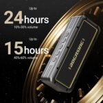 BOGASING G4 Portable Bluetooth Speaker with 50W Full-Bodied Sound | Punchy Deep Bass, 3 EQ Modes, TWS, IPX7 Waterproof, Up to 24H Playtime, Bluetooth 5.3, TF Card, AUX & USB-C Audio Playback - Image 5