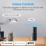 GHome Smart Mini Wi-Fi Plug, Smart Home Wi-Fi Outlet Compatible with Alexa, Google Home & IFTTT, No Hub Required, UL Certified, 2.4G WiFi Only, 2 Count (Pack of 1), White - Image 4