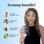 Rosemary and Biotin Shampoo for Thinning Hair - Vegan Volumizing Shampoo for Fine Hair with B Vitamins Argan Oil & Tea Tree Essential Oil - Paraben Silicone and Sulfate Free Vegan Formula (8 Fl Oz) - Image 4