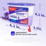 Vacplus Moisture Absorbers, 10.5 Oz Humidity Absorber Boxes Attracts Extra Moisture from Your Bathroom, Closet, Kitchen & Study, Dehumidifier, Odor Eliminator for Closet (Lavender Scent), 12 Packs - Image 5