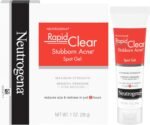 Neutrogena Rapid Clear Stubborn Acne Spot Treatment Gel, Maximum Strength 10% Benzoyl Peroxide Treatment Medication for Acne Prone Skin, Pimple Cream Reduces Size & Redness, 1 oz - Image 2