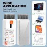 Keyboard Cleaning Kit Laptop Cleaner, All-in-1 Computer Screen Cleaning Brush Tool, Multi-Function PC Accessories Electronic Cleaner Kit Spray for iPhone iPad Macbook Earbud Camera Monitor with Patent - Image 8