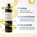 MEDITHERAPY Retinal Skin Booster Serum 5.07 fl oz | Retinaldehyde, Niacinamide, Cica | Korean Hydrating Face & Body Serum for Dull, Uneven Skin, All Skin Types, K-Beauty - Image 6