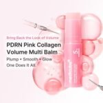 medicube PDRN Pink Collagen Volume Multi Balm Stick | Volufiline, PDRN, NAD, Collagen | Face & Body Balm for Under-Eyes, Neck, Forehead, Smile Lines, Lips | Plumping, Radiance, Line Care | K-Beauty - Image 3