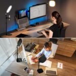 Zoom Lighting for Computer, Adjustable Desk Lighting for Video Calls, 30 Light Modes Video Conference Light, Desk Ring Light with Stand for Webcam, Meetings, Live Stream, Home Office. CRI 97.8 - Image 7
