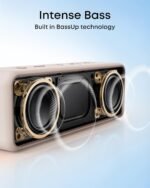 Anker soundcore 2 Portable Bluetooth Speaker, Stereo Sound, IPX7 | BassUp, 24H Playtime, Bluetooth 5, Wireless Speaker for Home, Outdoors, Travel-Mocha Brown - Image 7