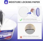 Vacplus Moisture Absorbers, 10.5 Oz Humidity Absorber Boxes Attracts Extra Moisture from Your Bathroom, Closet, Kitchen & Study, Dehumidifier, Odor Eliminator for Closet (Lavender Scent), 12 Packs - Image 4