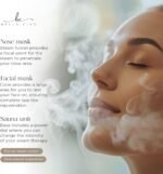 Bella Ciao Face Steamer - Facial Steamer, 11-Piece Home Spa Kit, Nano Ionic Warm Mist, Skin Prep for Serums & Masks, Spa Day Essentials, Facial Kit, Pink White, Corded Electric - Image 8
