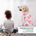 Kuoser Recovery Suit for Dogs Cats, Soft Dog Surgery Suit Female Male Spay | Professional Dog Onesie for Surgery, Substitute E-Collar & Cone, Prevent Licking Dog surgical suit Pet Neuter Suit - Image 6