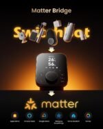 SwitchBot Hub 3 (3rd Gen), Smart Home Hub with 2.4" IPS Screen & Knob Control, WiFi Thermometer Hygrometer, IR Remote (Matter/Bluetooth 200m), Alexa/Google/Apple Home Compatible - Image 10