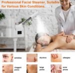 Professional Facial Steamer, Face Steamer Upgrade PTC Heating, Esthetician Steamer Hot Mist Facial Steamer for Salon Spa Beauty (White) - Image 6