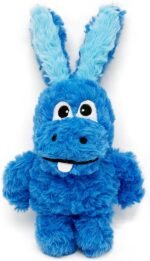 Donkey Squeaky Plush Dog Toy for Small Medium Large Dogs, Blue | Stuffed Plush, Crinkle, Squeaky, Lightweight, For Tug and Chew, Indoor Outdoor Play Keep Dog Busy, Birthday Gift - Image 2