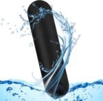 Kverg Handheld Electric Back Massager - Mini Waterproof&Rechargeable Handheld Deep Tissue Neck Black - Image 2