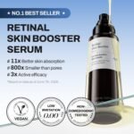 MEDITHERAPY Retinal Skin Booster Serum 5.07 fl oz | Retinaldehyde, Niacinamide, Cica | Korean Hydrating Face & Body Serum for Dull, Uneven Skin, All Skin Types, K-Beauty - Image 3