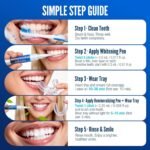 Teeth Whitening Pen Kit - 35% Carbamide Peroxide, Stain Removal, 4 Whitening Pens + 2 Remineralizing Pens, Enamel Repair, Anti-Cavity, Sensitive Teeth Care, 6 x 0.14 fl oz(Mint) - Image 9