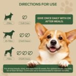 Probiotics for Dogs - Dog Probiotics for Yeast, Itchy Skin and Itchy Ears, Digestive Health, Diarrhea Relief, Gut & Immune Support - with 7 Enzymes, 3 Prebiotics & Omega-3 (Duck 30ct) - Image 8