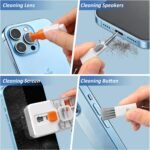 Keyboard Cleaning Kit Laptop Cleaner, All-in-1 Computer Screen Cleaning Brush Tool, Multi-Function PC Accessories Electronic Cleaner Kit Spray for iPhone iPad Macbook Earbud Camera Monitor with Patent - Image 4