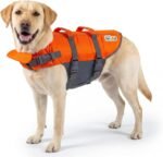 Outward Hound Granby Splash Orange Dog Life Jacket, Large - Image 2