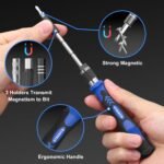 STREBITO Electronics Precision Screwdriver Sets 142-Piece with 120 Bits | Magnetic Repair Tool Kit for iPhone, MacBook, Computer, Laptop, PC, Tablet, PS4, Xbox, Nintendo, Game Console - Image 4