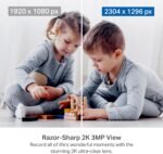Tapo 2K Pan Tilt Security Camera for Baby Monitor, Dog Camera,C211(2-Pack) | Motion Detection, 2-Way Audio Siren, Night Vision, Cloud &SD Card Storage, Works with Alexa & Google Home, Black - Image 4