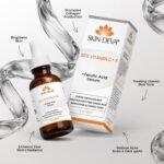 Skin Deva 20% Vitamin C Serum Anti Aging with Hyaluronic Acid & Vitamin E Ferulic Acid - Brightening Formula for Improving Appearance of Dark Spots, Fine Lines & Wrinkles - All Skin Types, 1 fl oz - Image 3