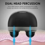 HANGSUN Handheld Neck Back Massager for Pain Relief Deep Tissue, Double Head Full Body Percussion Massage MG400 for Shoulder, Leg, Foot, Muscles - Image 4