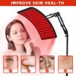 Viconor Red Light Therapy for Face and Body, Red Infrared Light Therapy Lamp with Stand Led 660nm & 850nm Infrared Light Device for Body - Image 3