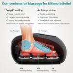Nekteck Shiatsu Foot Massager with Heat [2026 Upgraded], 3 Modes Deep Kneading Therapy Air Compression, Feet Massage for Plantar Fasciitis, Relaxation Gifts for Men Women Mom Dad Birthday - Image 5