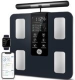 GE Smart Scale for Body Weight: Full Body Composition Analyzer, 50+ Metrics | 8-Electrode Digital Bathroom Scale for Weight Fat BMI Muscle Mass Bluetooth, Highly Accurate Weighing Machine 400lb - Image 2