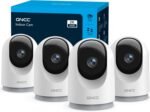 GNCC 2K Security Cameras, Home Security Camera Indoor, 5G/2.4G WiFi 4Pack | 360° Motion Detection for Pets/Baby/Dog, Two-Way Audio, Night Vision, 24/7 SD Card Storage, Cloud Storage, Works with Alexa - Image 2