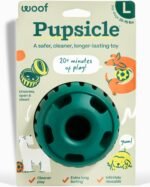 WOOF Pupsicle - Long-Lasting Interactive Dog Ball Toy to Keep Your Pup Busy and Distracted - Safe for Dogs - Low-Mess Design - Dog Toys for Medium and Large Dogs 25-75 lbs - Image 2