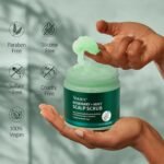 VOERUY Scalp Scrub, Rosemary Scalp Exfoliator Scrub Shampoo, 2-in-1 Scalp Treatment with Mint Oil, Hair Treatment to Clarify and Remove Build Up with Silicone Scalp Massager, 10.6oz/300g - Image 6