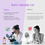 Organic Face Oil for Women, Facial Oil With Rosehip & Vitamin E | USDA Cold Pressed Anti-Aging Face Oil With Frankincense, Pomegranate For Dry Skin, Moisturizing &Brightening, Gua Sha Massage - Image 5