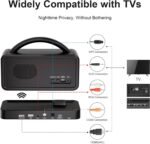 Wireless TV Speakers for Seniors, Hard of Hearing, Elderly - Up to 50ft Range, 20H Playtime, Bluetooth Audio Amplifier with Headphone Jack for Smart/Older TVs, Bedroom & Multi-Room Use - Image 6