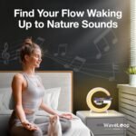 Waveloop Speaker Alarm Clocks for Bedrooms with Wireless Charging Station | Bluetooth Speaker, Sunrise Wake Up Light, RGB Night Lamp, 4-Button Bedside Alarm Clock with Time Display, USB-C Port - Image 8