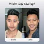 Polar Hair Dye Shampoo | Jet Black Hair Dye Color Shampoo for Gray Coverage | Hair color shampoo for gray hair coverage; jet black shampoo hair dye, vegan, ammonia-free, easy 10-minute use, 6.76 fl oz - Image 3