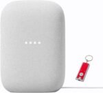 Google Audio Bluetooth Speaker with Keychain LED - Wireless Music Streaming - Chalk - Image 2