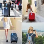 Gostwo 2 Pack Initial Luggage Tags for Suitcases Airplane Travel Essentials | 26 Initial Letter Baggage Identification Labels ID Tag Fully Bendable Tags with Stainless Steel Loop (Blue) (Letter M) - Image 6