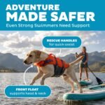 Outward Hound Granby Splash Orange Dog Life Jacket, Large - Image 3