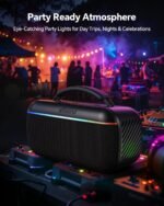 dbsono Portable Bluetooth Speaker Wireless: 100W Peak SoundPulse 2.0, Bass Boost, Waterproof Party Speakers, Multi-Speaker Pairing, TWS Stereo for Outdoor/Indoor, Bluetooth 6.0, USB-C Audio, Black - Image 10