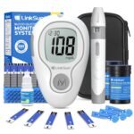 LinkSun Glucose Monitor Kit, 100 Strips & Lancets, No Coding, G-425-3 | Blood Glucose Monitor Kit, No Coding, 5s Fast Results, Easy Operation, Diabetes Testing Kit For Home Use - Image 2